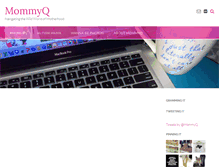 Tablet Screenshot of mommyq.com
